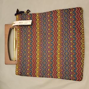 NWT'S During + Friends Irish Tapestry bag
